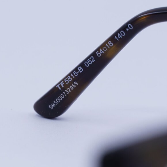 Tom Ford FT5815-B 052 Eyeglasses Havana/Gold 54mm Cat Eye Frame - Picture 9 of 12